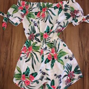 Flowery romper